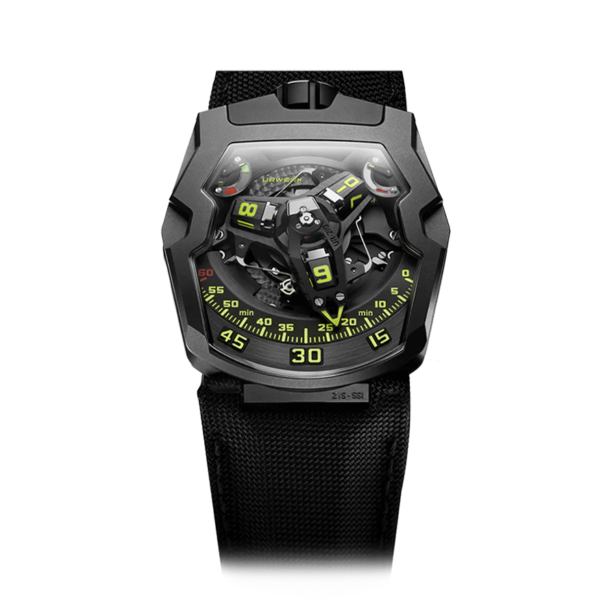 Urwerk UR-210 Satellite COLLECTION UR-210 Y "BLACK HAWK"